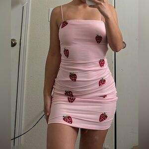 Strawberry mini dress